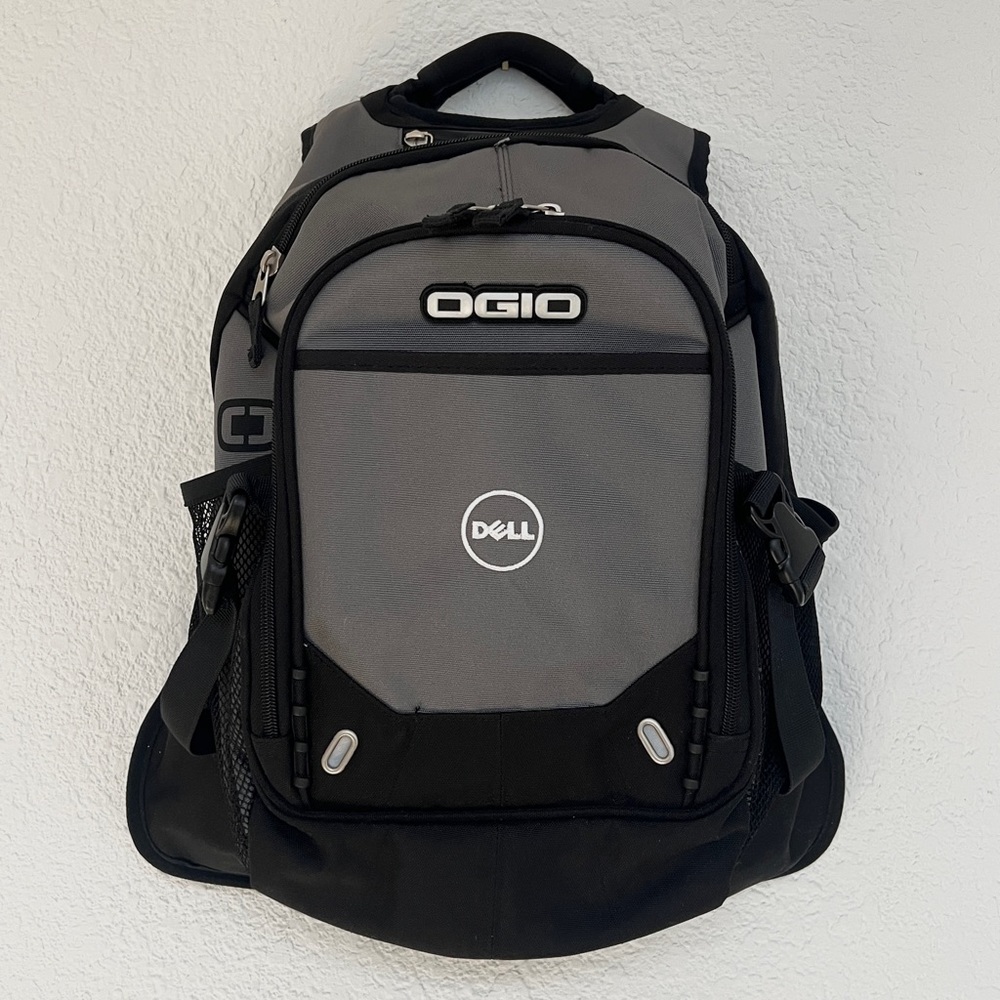 OGIO grey black laptop backpack